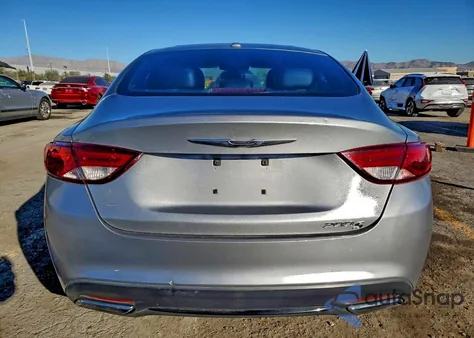 2015 Chrysler 200 S из США, поврежденный, VIN 1C3CCCBB7FN738785